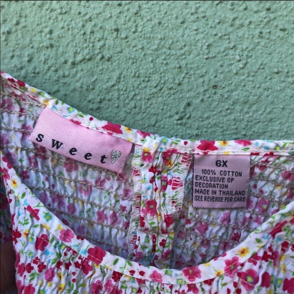 Girls floral dress - Picture 5 of 5